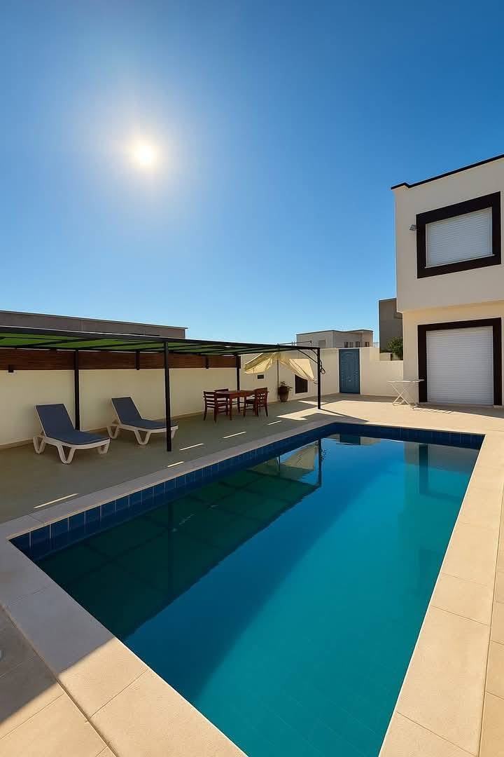 Villa avec piscine à louer à Djerba Midoun